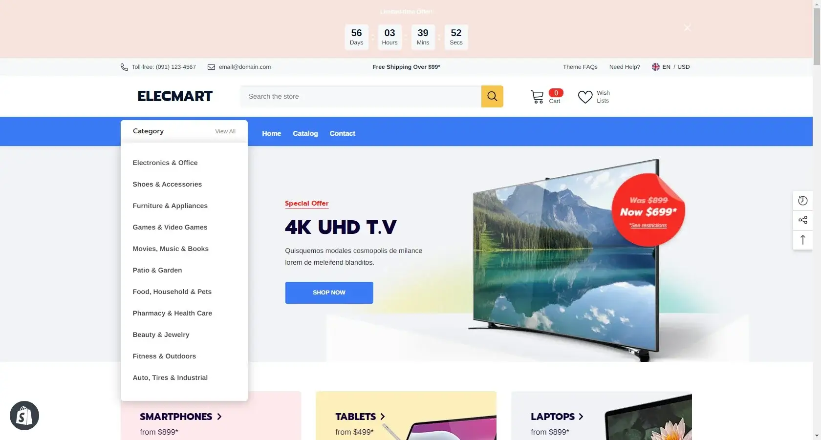 Elecmart – Appliance Store