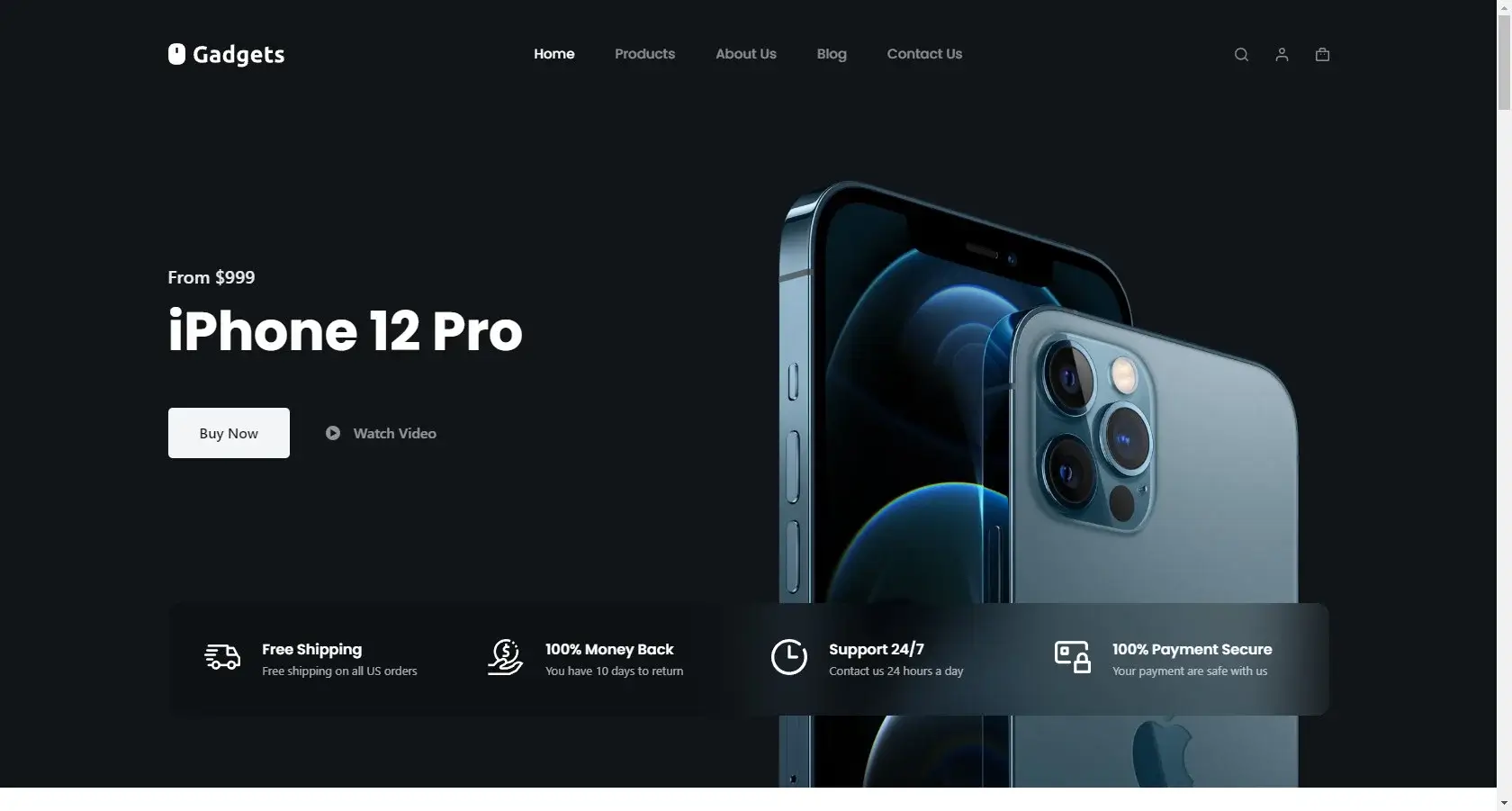 Gadget – Gadget Website Store